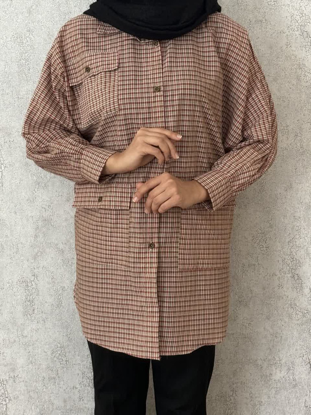 شومیز مانتویی زنانه