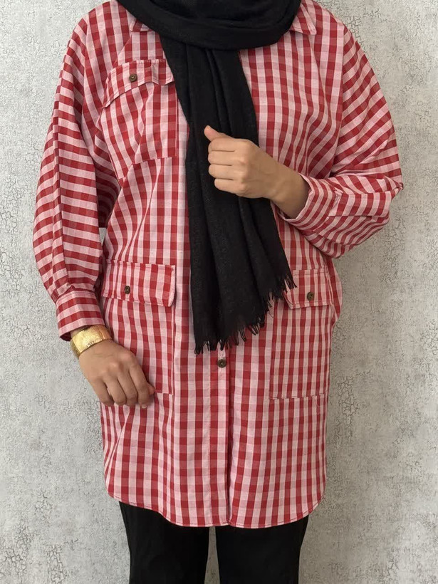 شومیز چهارخونه