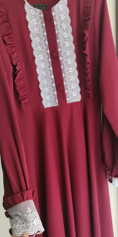 عبا زرشکی زنانه