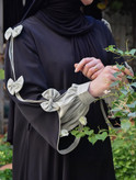 عبا حریر اسود