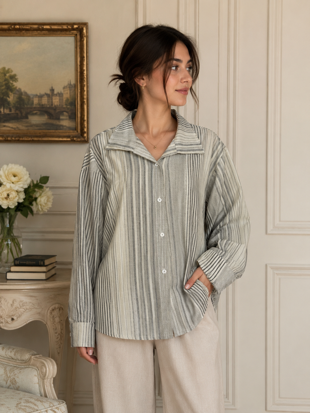 شومیز خاکستری