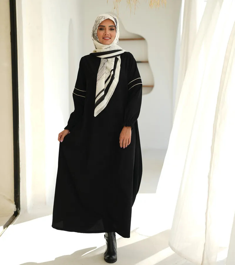 عبا مشکی پاییزه
